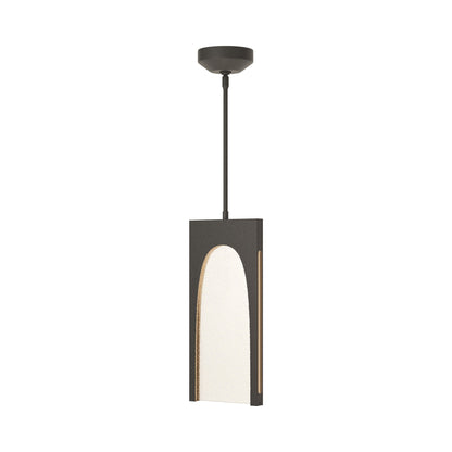Cypress LED Pendant Light in Natural Iron.