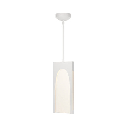 Cypress LED Pendant Light in White.