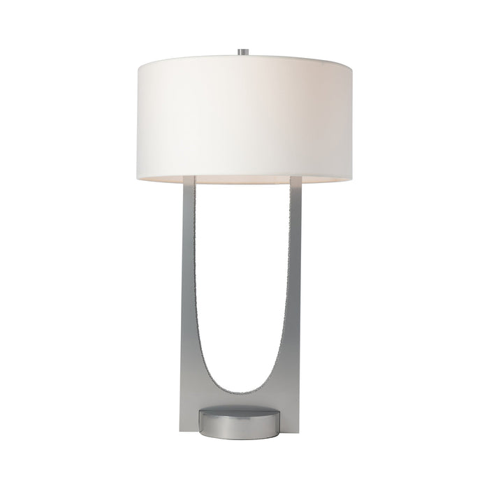 Cypress Table Lamp in Sterling.