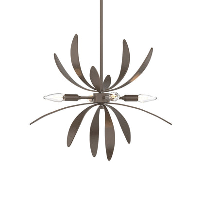 Dahlia Pendant Light in Bronze.