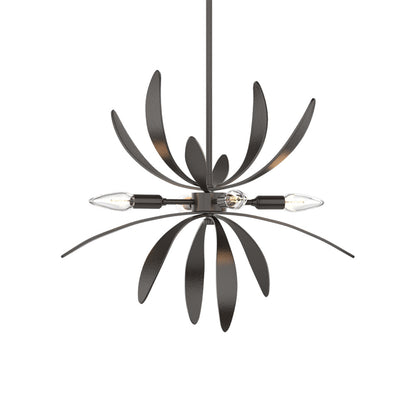 Dahlia Pendant Light in Oil Rubbed Bronze.
