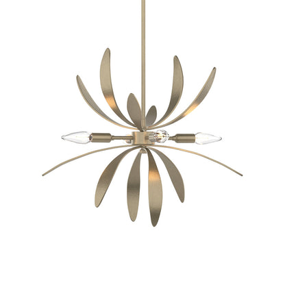 Dahlia Pendant Light in Soft Gold.