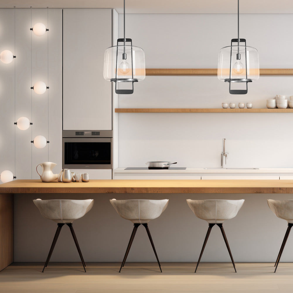 Dane Pendant Light in kitchen.