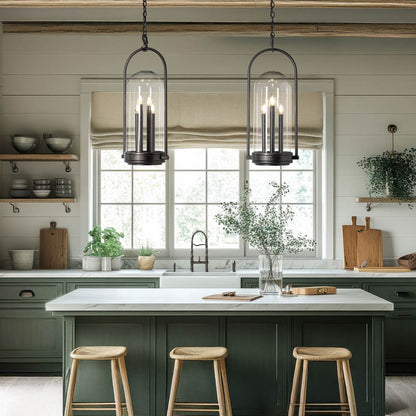Davis Outdoor Pendant Light in kitchen.
