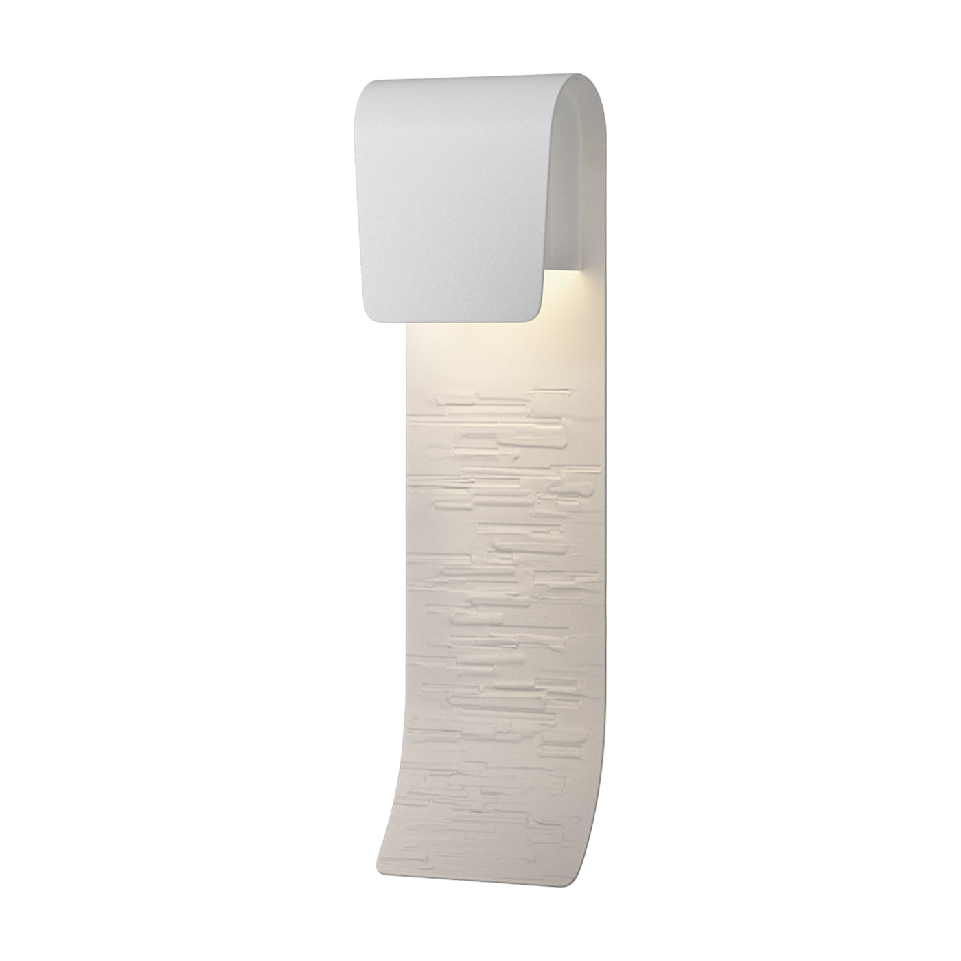 Element Outdoor Wall Light in Coastal White (25-Inch).