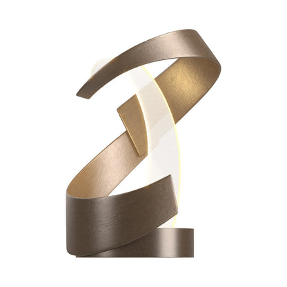Encounter LED Table Lamp in Bronze.