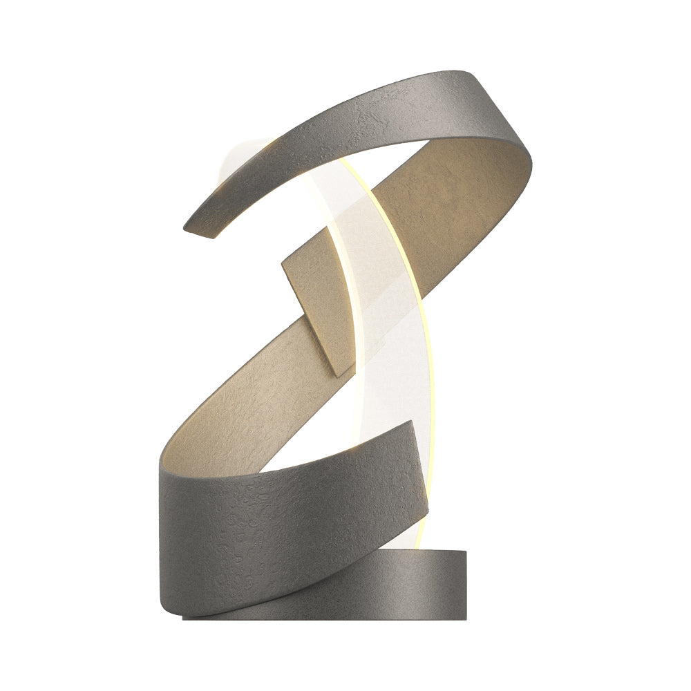 Encounter LED Table Lamp in Natural Iron.
