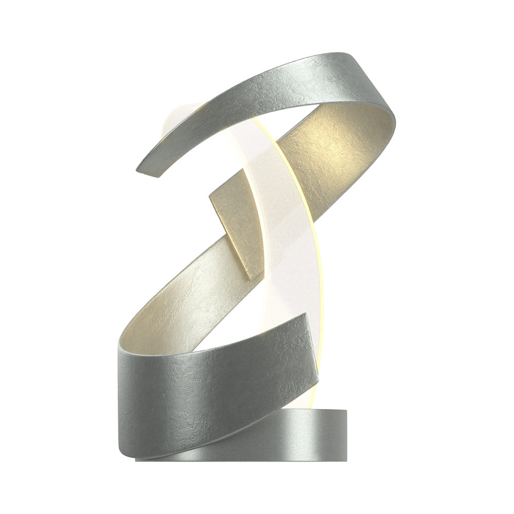 Encounter LED Table Lamp in Vintage Platinum.
