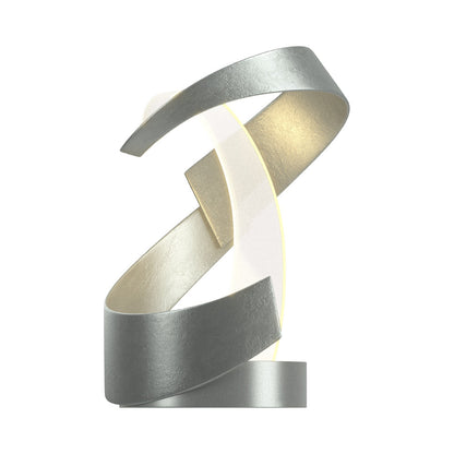 Encounter LED Table Lamp in Vintage Platinum.