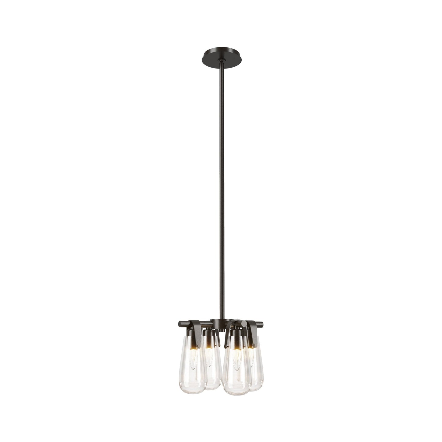 Eos Semi Flush Convertible Pendant Light in Oil Rubbed Bronze