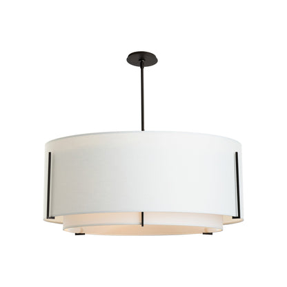 Exos Double Shade Large Scale Pendant Light.