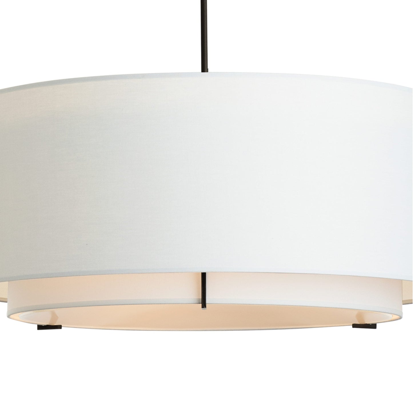 Exos Double Shade Large Scale Pendant Light in Detail.