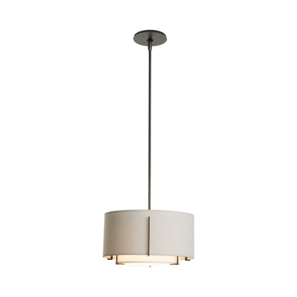 Exos Double Shade Pendant Light in Detail.