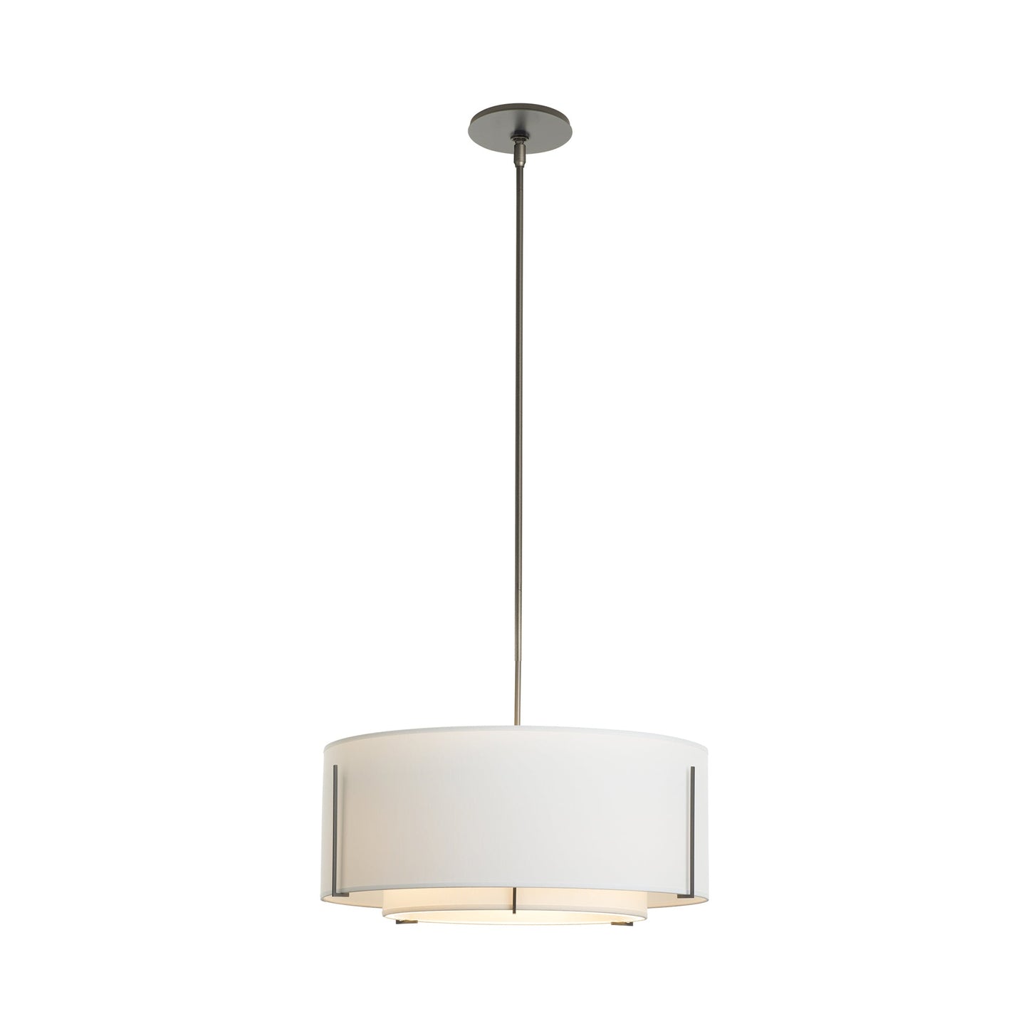 Exos Double Shade Pendant Light in Detail.
