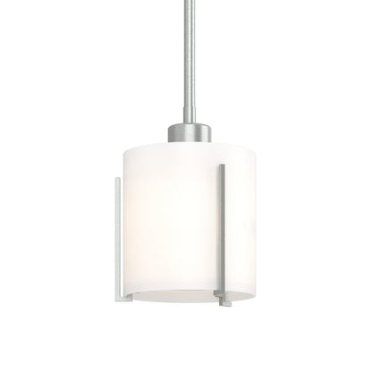 Exos Round Mini Pendant Light in Vintage Platinum (Small).