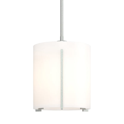 Exos Round Mini Pendant Light in Vintage Platinum (Large).
