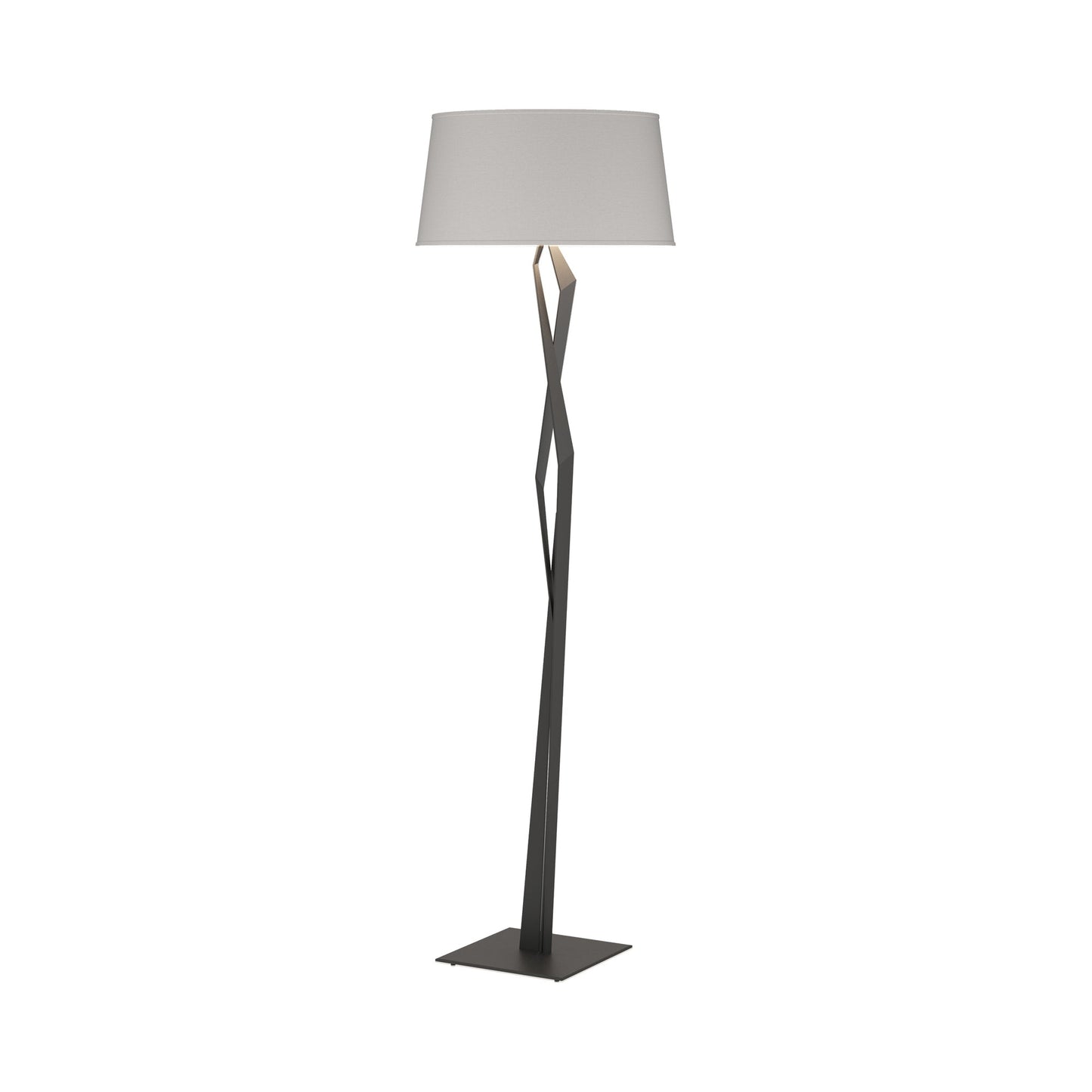 Facet Floor Lamp in Black (Flax).