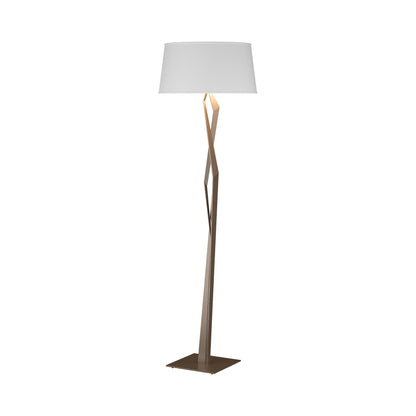 Facet Floor Lamp in Bronze (Natural Anna).