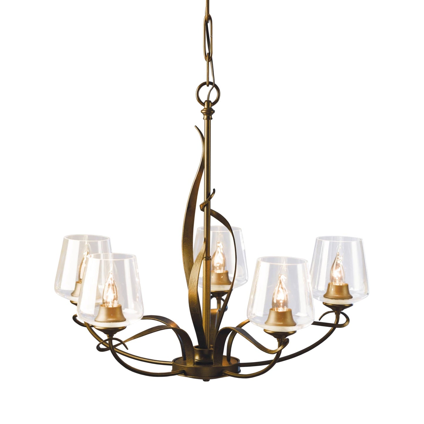 Flora Arm Chandelier in Detail.