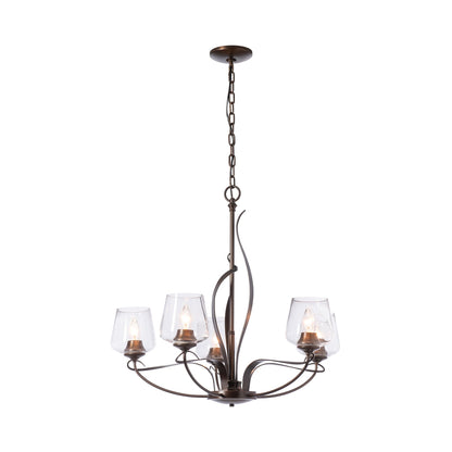 Flora Arm Chandelier in Detail.