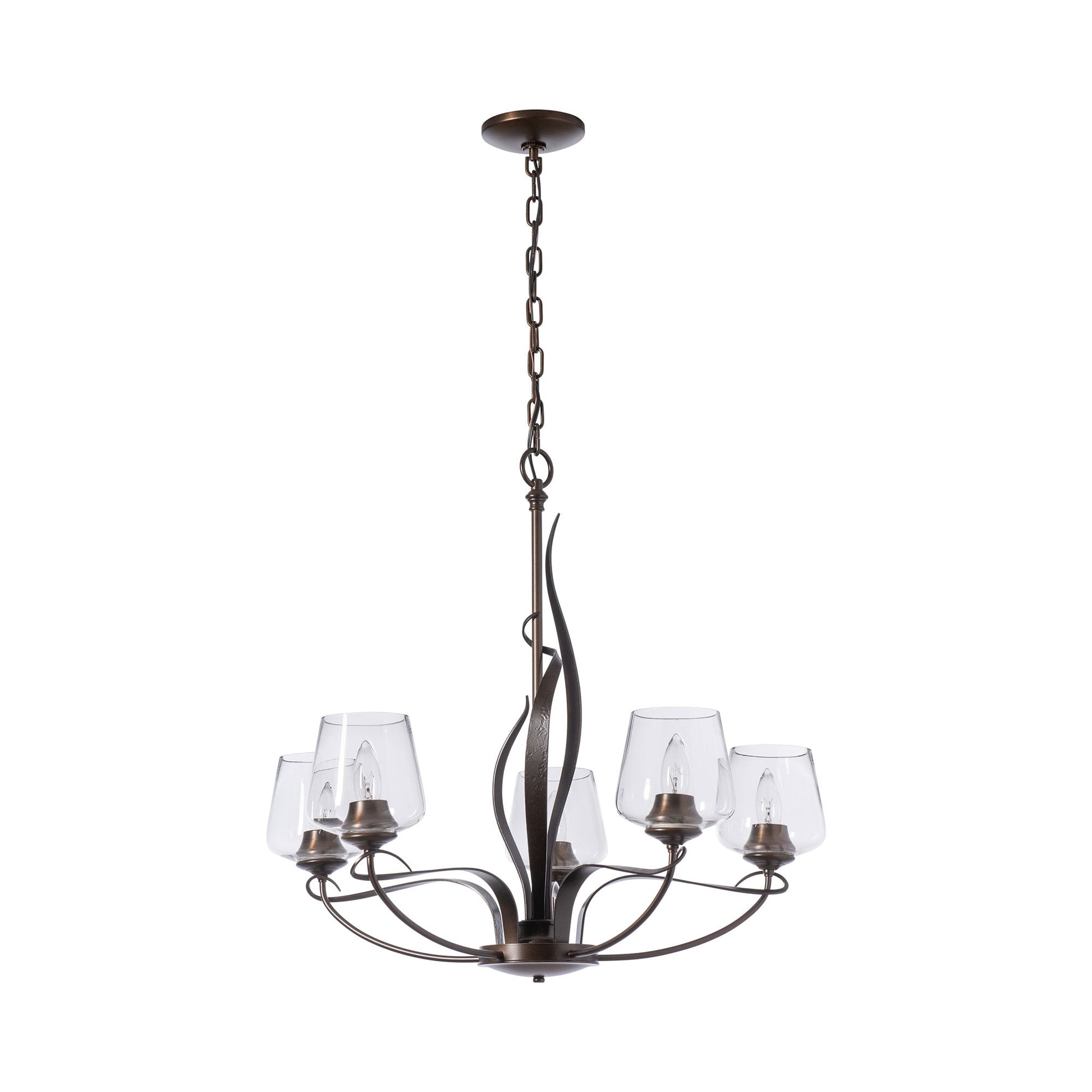 Flora Arm Chandelier in Detail.