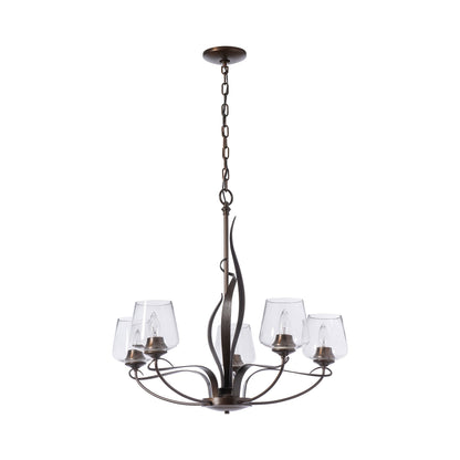 Flora Arm Chandelier in Detail.