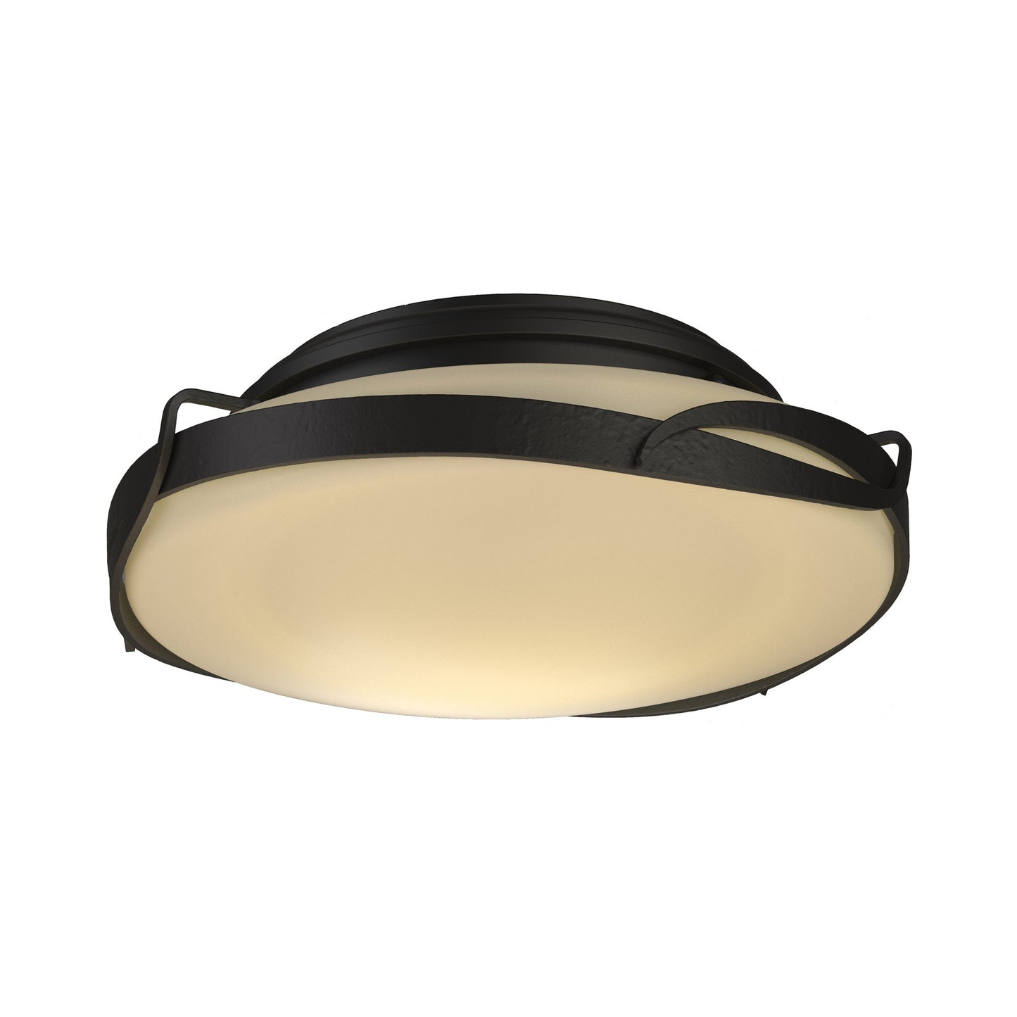 Flora Flush Mount Ceiling Light in Black.