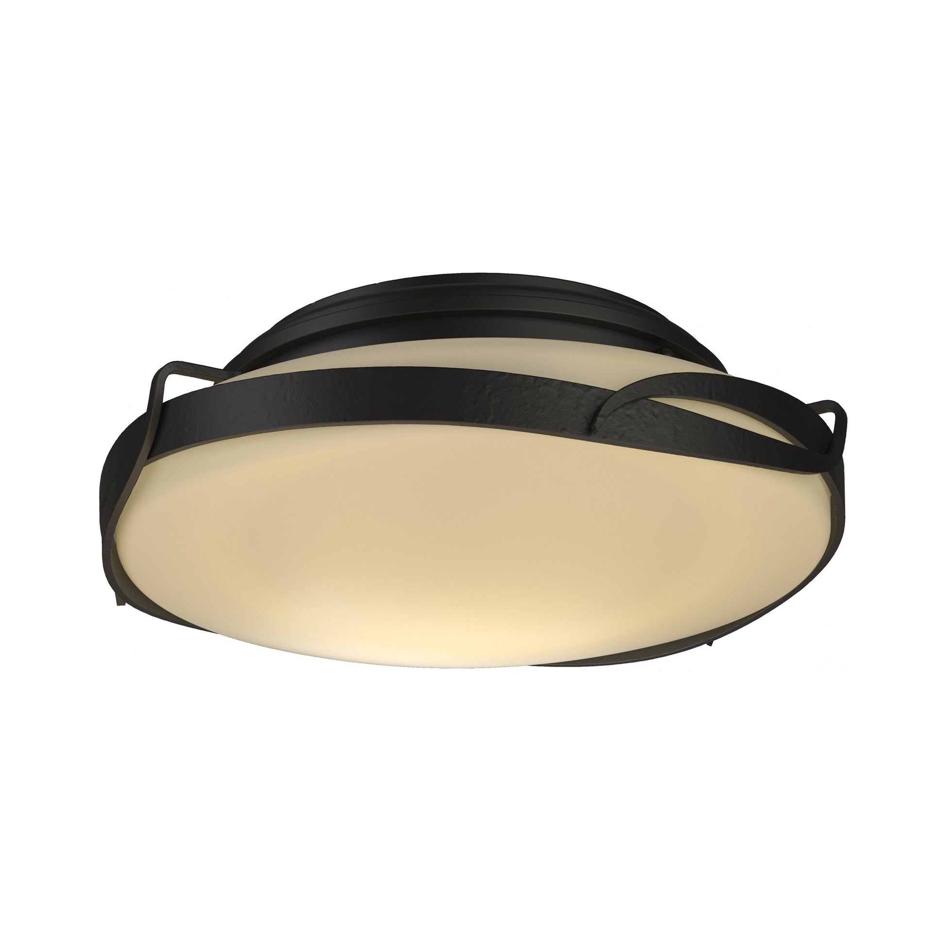 Flora Flush Mount Ceiling Light in Black.