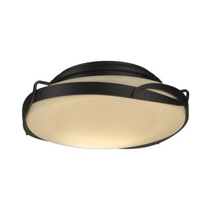 Flora Flush Mount Ceiling Light in Black.