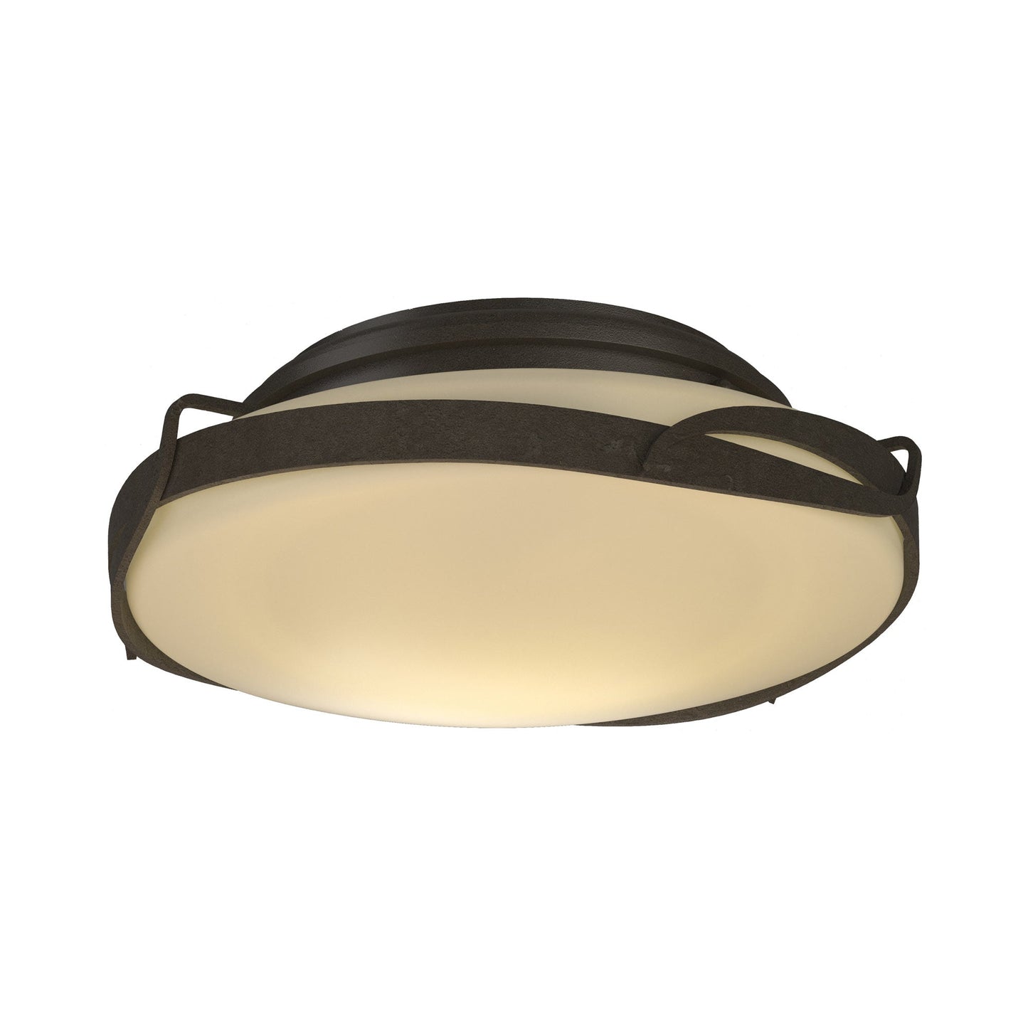 Flora Flush Mount Ceiling Light in Dark Smoke.