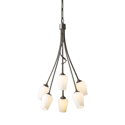Flora Multi-Light Arm Chandelier in Detail.