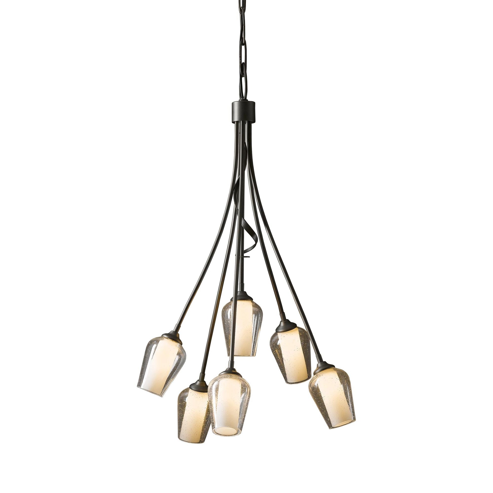 Flora Multi-Light Arm Chandelier in Detail.