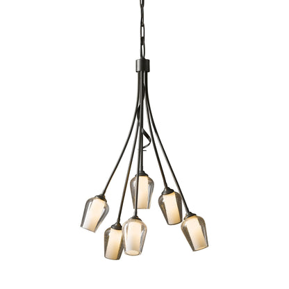 Flora Multi-Light Arm Chandelier in Detail.