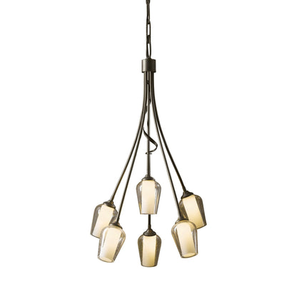 Flora Multi-Light Arm Chandelier in Detail.