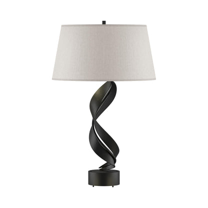 Folio Table Lamp in Black (Flax).