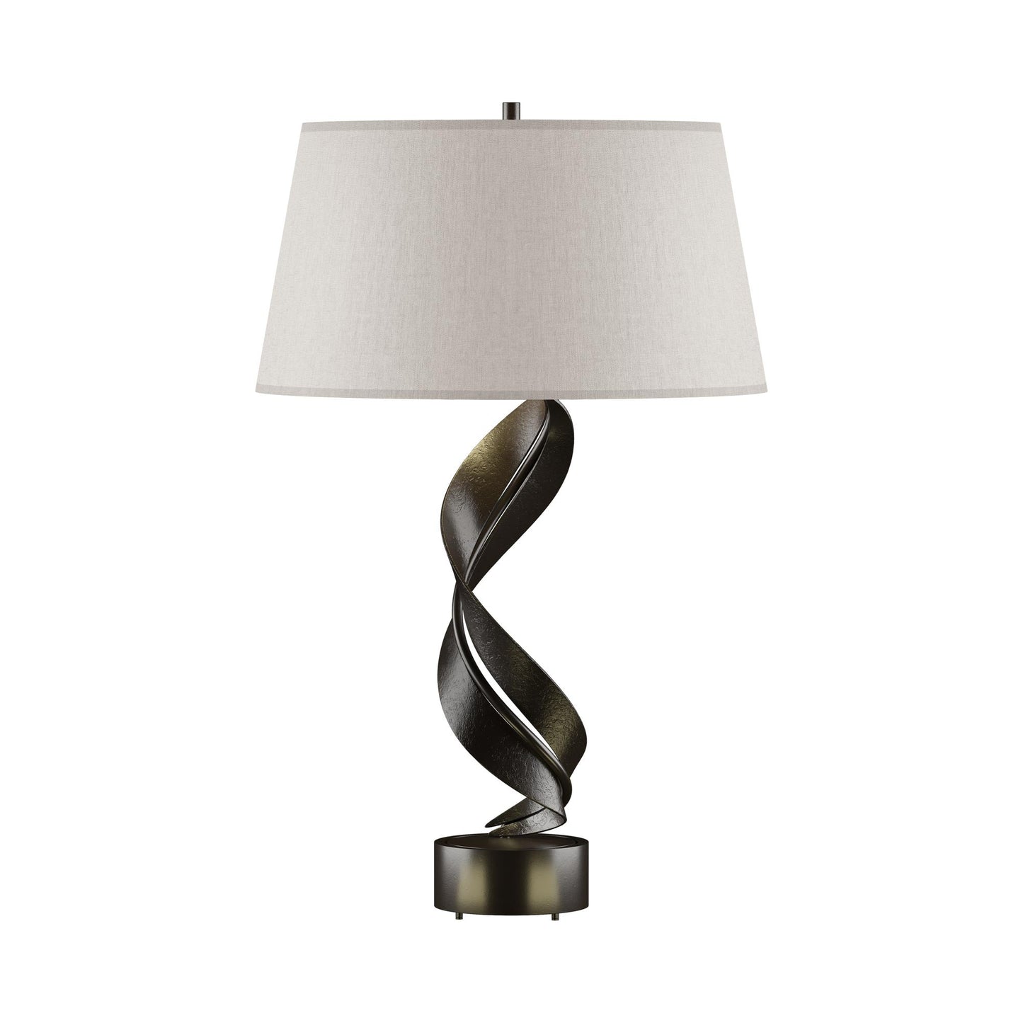 Folio Table Lamp in Oil Rubbed Bronze (Flax).