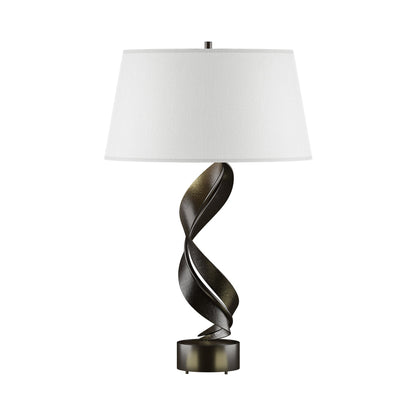 Folio Table Lamp in Oil Rubbed Bronze (Natural Anna).