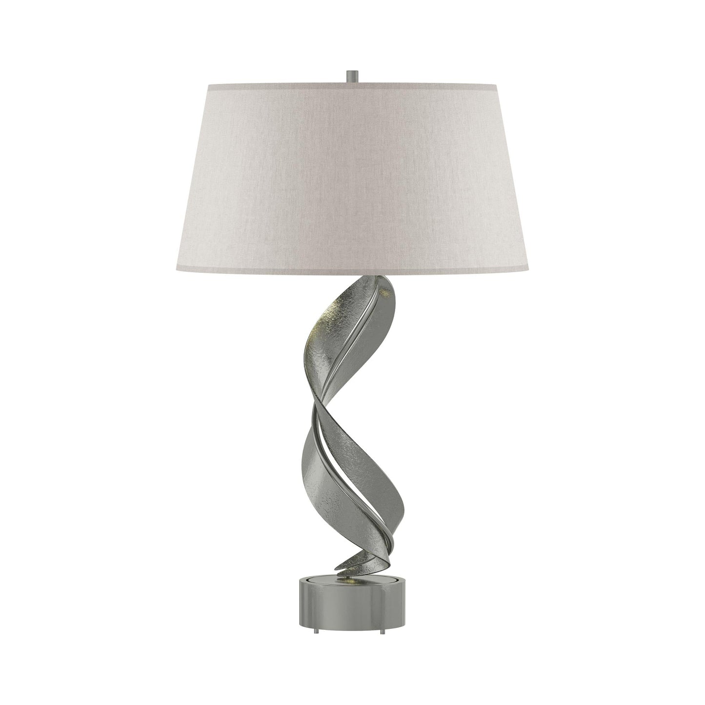 Folio Table Lamp in Sterling (Flax).