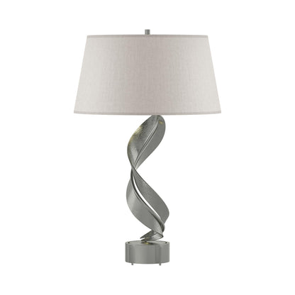 Folio Table Lamp in Sterling (Flax).