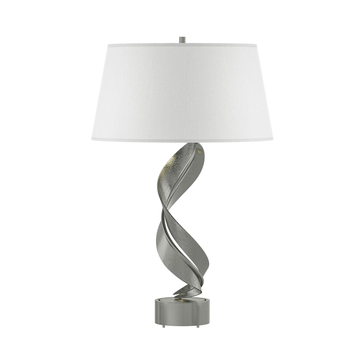 Folio Table Lamp in Sterling (Natural Anna).