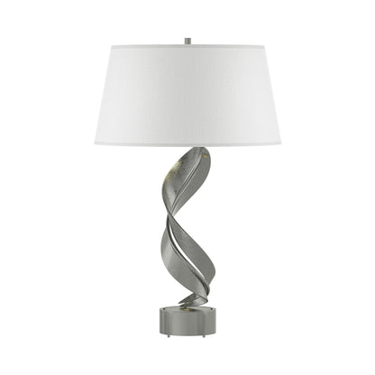 Folio Table Lamp in Sterling (Natural Anna).