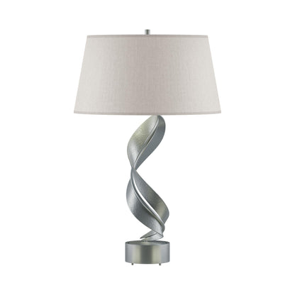 Folio Table Lamp in Vintage Platinum (Flax).