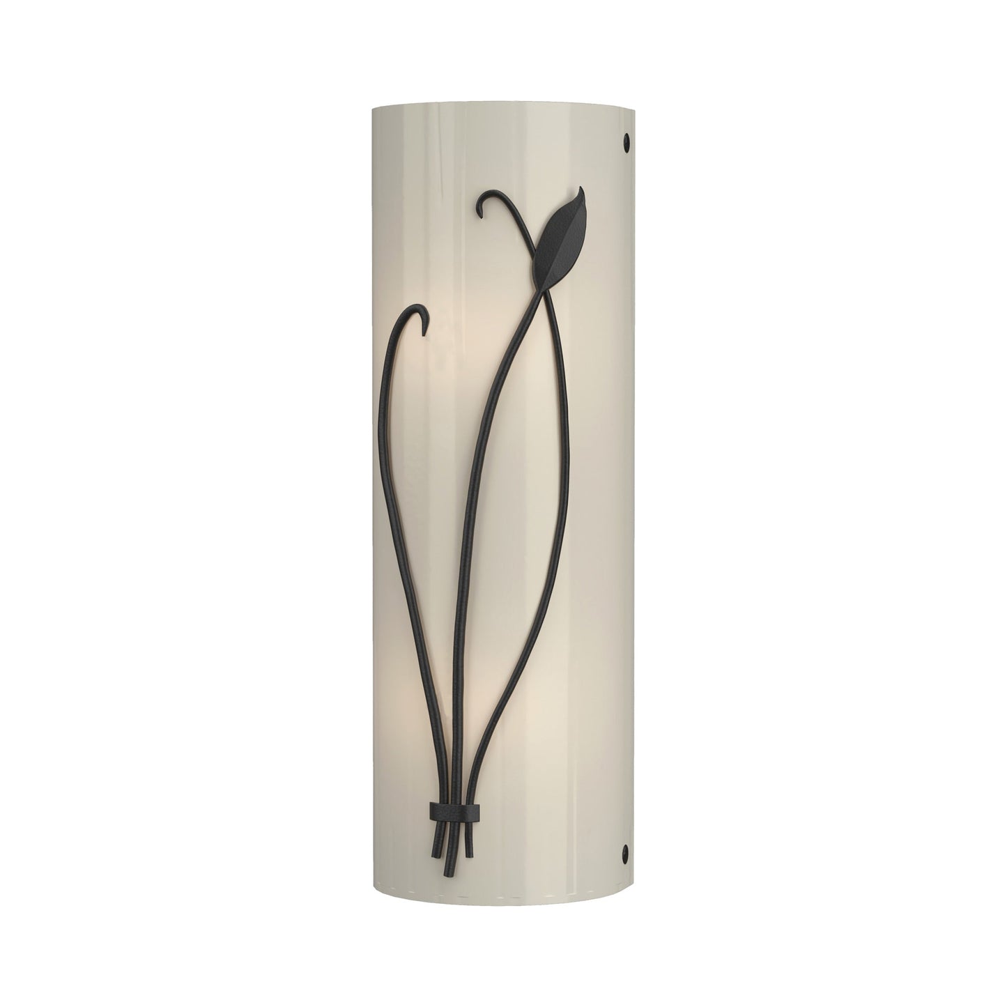 Forged Leaf Stem Bath Wall Light.
