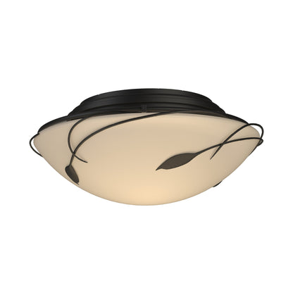 Forged Leaves Flush Mount Ceiling Light.
