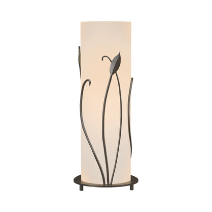 Forged Leaves Table Lamp in Oil Rubbed Bronze.