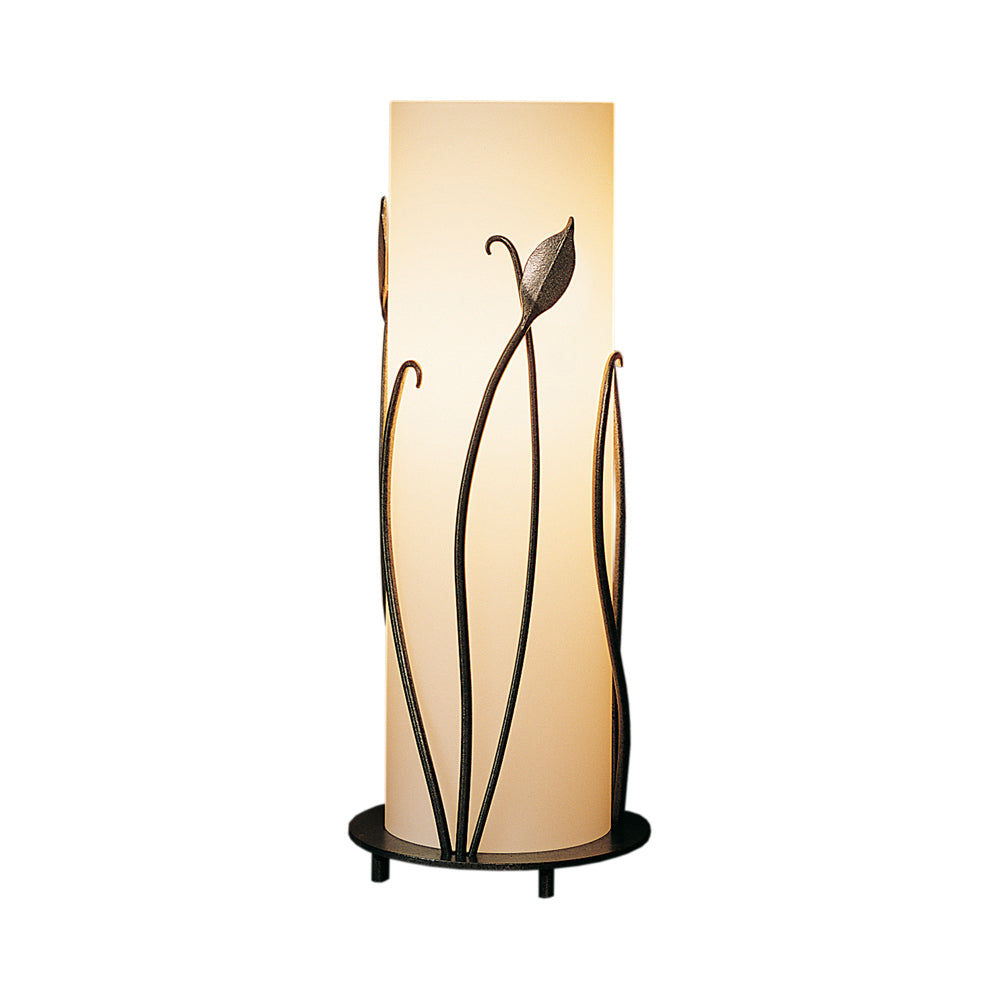 Forged Leaves Table Lamp in Detail.