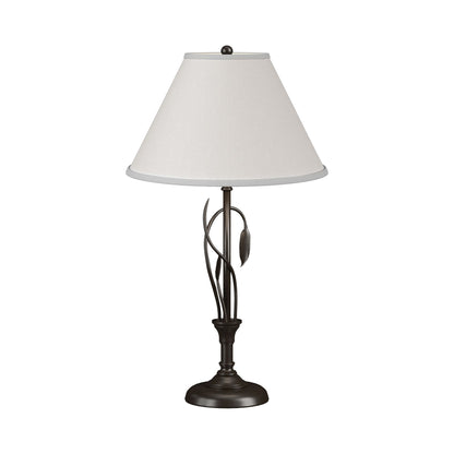 Forged Leaves Vase Table Lamp in Oil Rubbed Bronze.