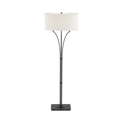 Formae Contemporary Floor Lamp in Black/Natural Anna.