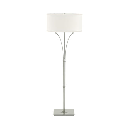 Formae Contemporary Floor Lamp in Sterling/Natural Anna.