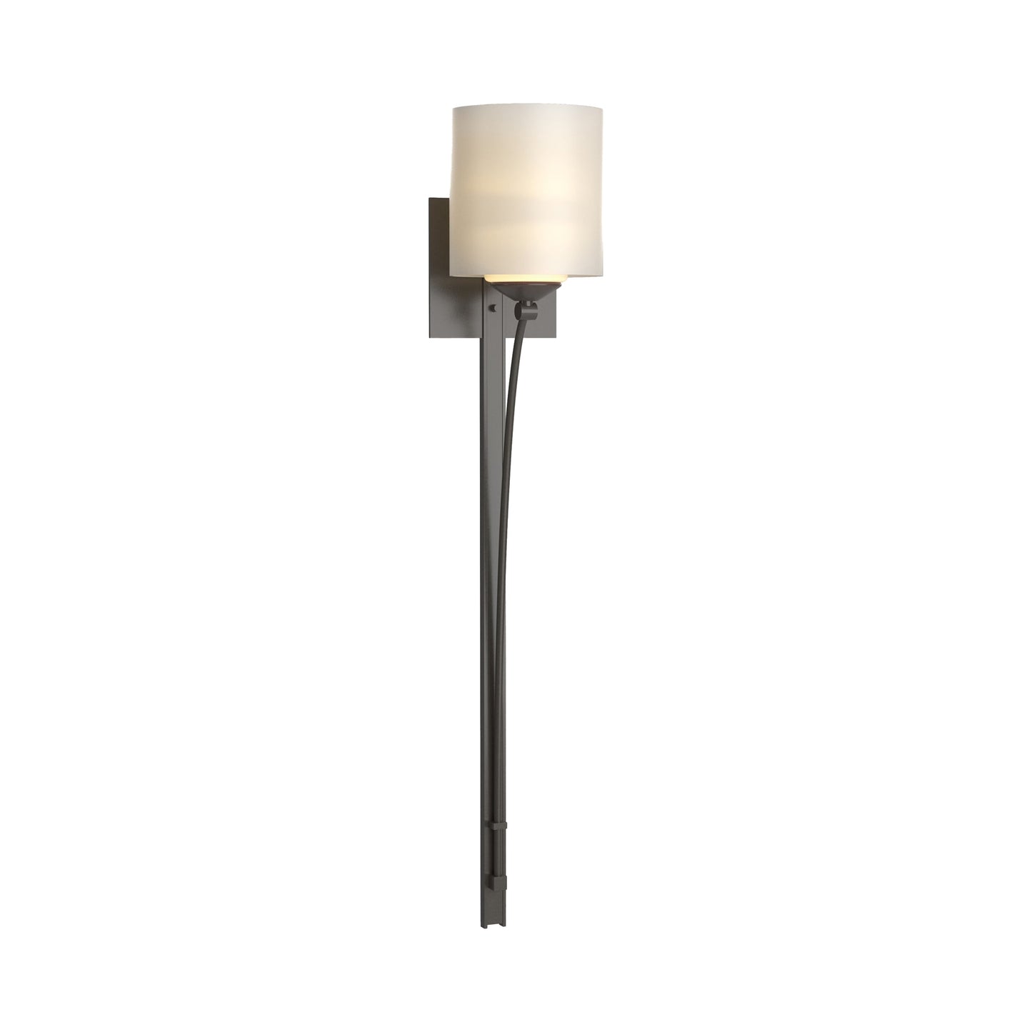 Formae Contemporary Wall Light in Dark Smoke (1-Light).